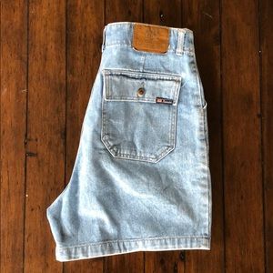 🌿Vintage Route 66 Denim Shorts